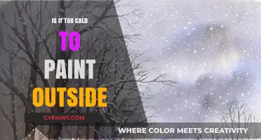 Painting in Cold Weather: When Is It Too Chilly to Paint Outside?