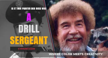 Unveiling the Truth: Bob Ross' Hidden Past as a Drill Sergeant?