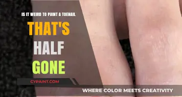 Exploring the Oddity: Painting a Partially Lost Toenail