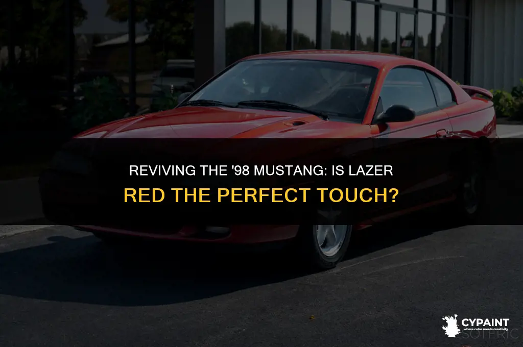 is it worth it to paint 1998 mustang lazer red