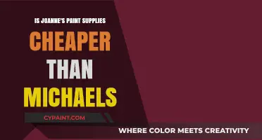 Joanne's vs. Michaels: Which Offers Cheaper Paint Supplies?