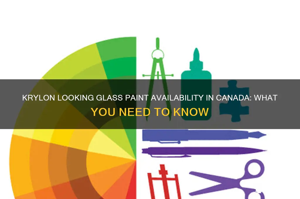 is krylon looking glass paint available in canada