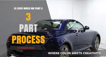 Lexus Indigo Ink Paint: A Complex 3-Step Process Explained