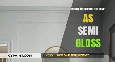 Sheen Paint Shine: Gloss, Low Sheen, and Semi-Gloss