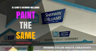 Is Lowe's Sherwin Williams Paint Identical? A Detailed Comparison