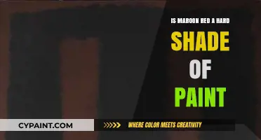 Is Maroon Red a Challenging Paint Shade to Work With?