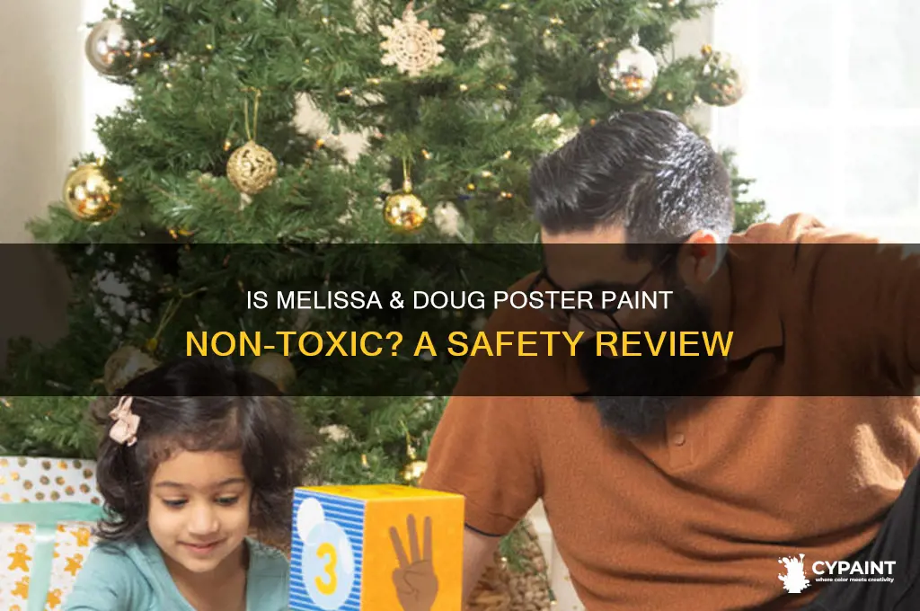 is melissa and doug poster paint non toxic