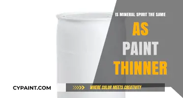 Mineral Spirits vs. Paint Thinner: Understanding the Key Differences