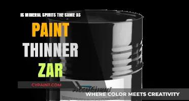 Mineral Spirits and Paint Thinner: Are They Interchangeable?