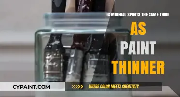 Mineral Spirits vs. Paint Thinner: Are They Interchangeable?