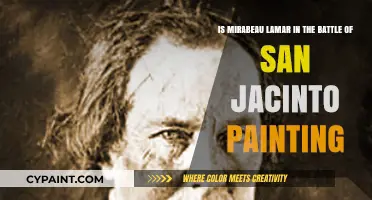 Lamar's Legacy: Unveiling His Role in the Battle of San Jacinto Painting