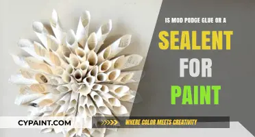 Mod Podge: Glue or Paint Sealant?