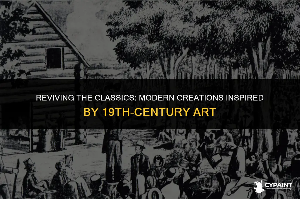is modeled after a painting by a 19th-century artist