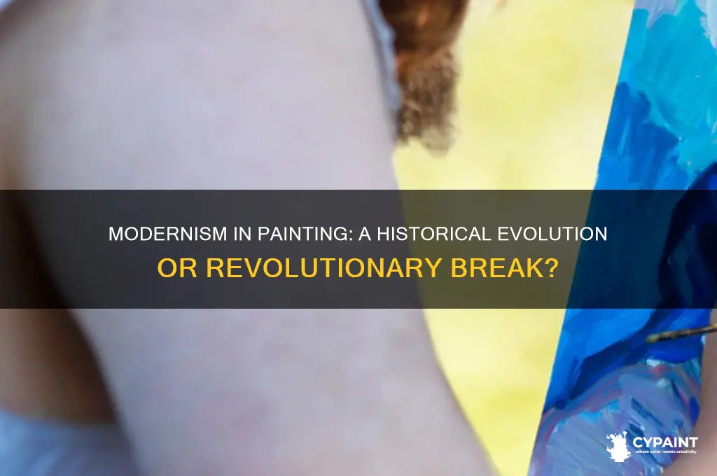 is modernism an extension of history in painting