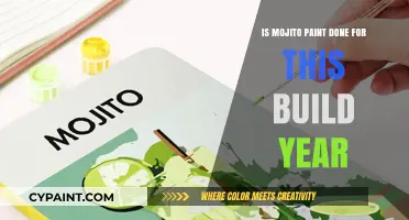 Is Mojito Paint Discontinued for This Year's Build?