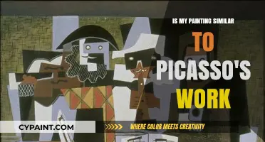 Does My Painting Echo Picasso's Style? A Comparative Analysis