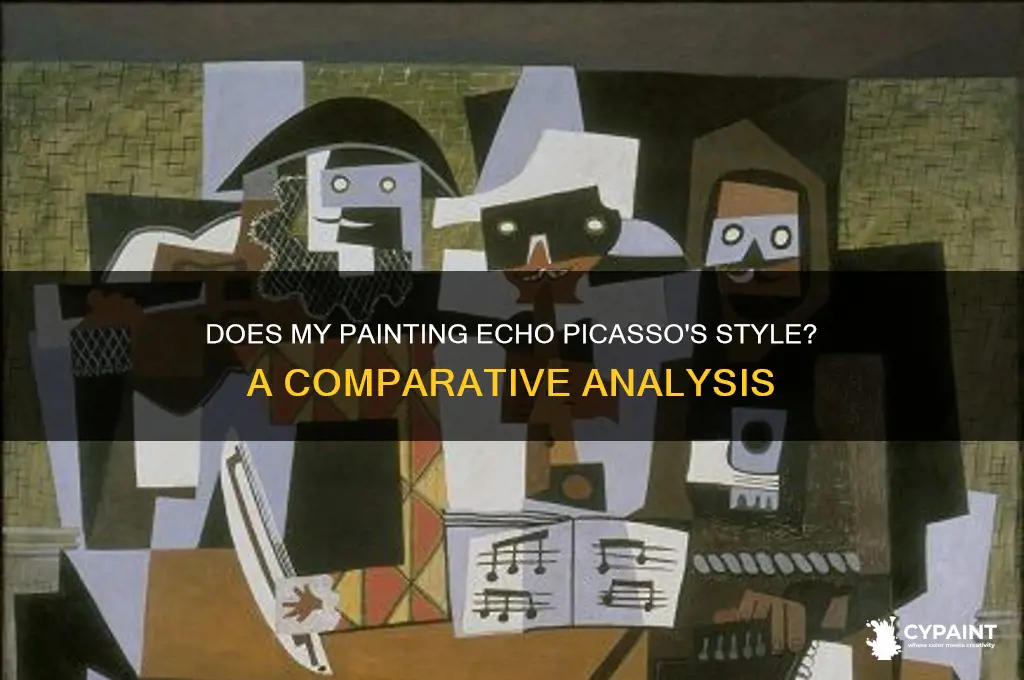 is my painting similar to picasso