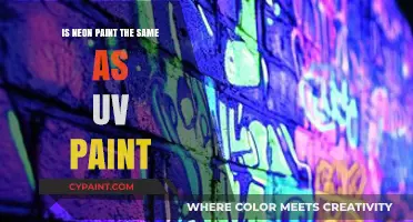 Neon vs. UV Paint: Understanding the Differences and Best Uses
