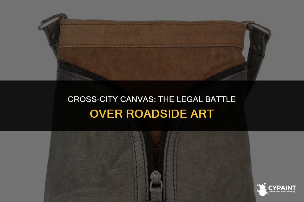 is one city allowed to paint on another city