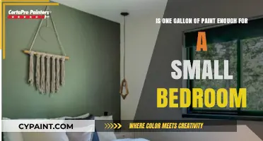 Revamping Your Space: Will One Gallon of Paint Cover a Small Bedroom?