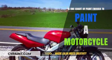Revamping Your Ride: Estimating Paint Quantity for a Motorcycle Makeover
