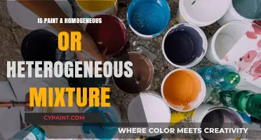 Is Paint Homogeneous or Heterogeneous? Unraveling the Mixture Mystery