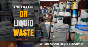 Paint Disposal Dilemma: Solid or Liquid Waste Classification Explained