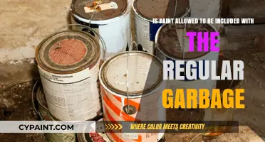 Can Paint Cans Be Tossed with Regular Trash? A Guide to Proper Disposal