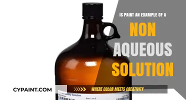 How Paint Demonstrates Non-Aqueous Solutions