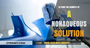 Is Paint a Nonaqueous Solution? Understanding Its Chemical Composition