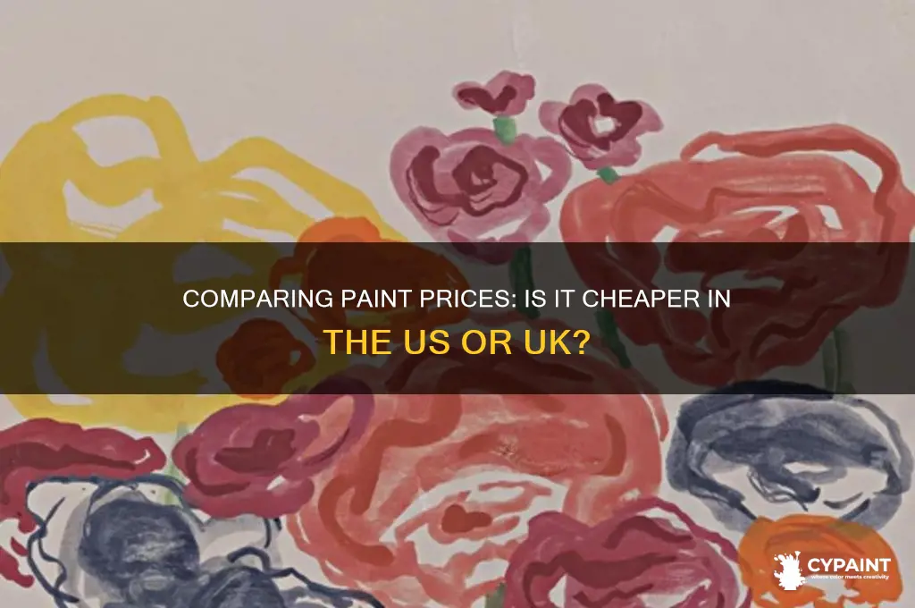 is paint cheaper in the us or uk
