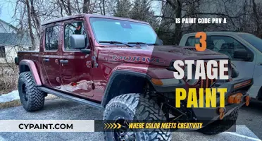 Understanding Paint Code PRV: Is It a 3-Stage Paint Process?