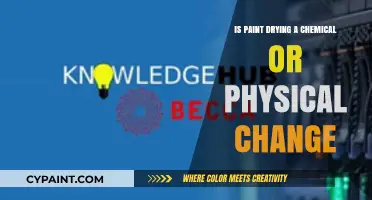 Paint Drying: Unraveling the Chemical vs. Physical Change Mystery