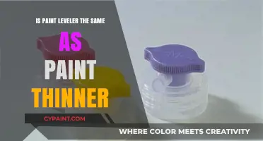 Paint Leveler vs. Thinner: Understanding the Key Differences