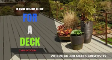 Paint vs. Stain: Which is Best for Your Deck?