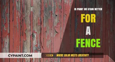 Paint vs. Stain: Which is Best for Your Fence?