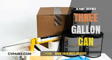 Exploring Paint Container Sizes: Are Three-Gallon Cans Available for Purchase?
