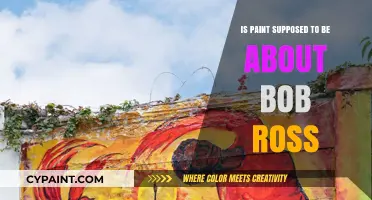 Is Paint Supposed to Be About Bob Ross? Exploring Artistic Freedom