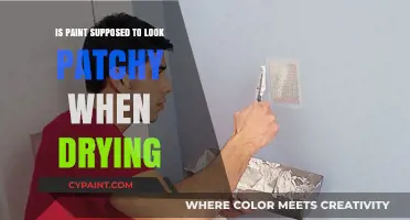 Why Paint Looks Patchy When Drying: Causes and Solutions Explained