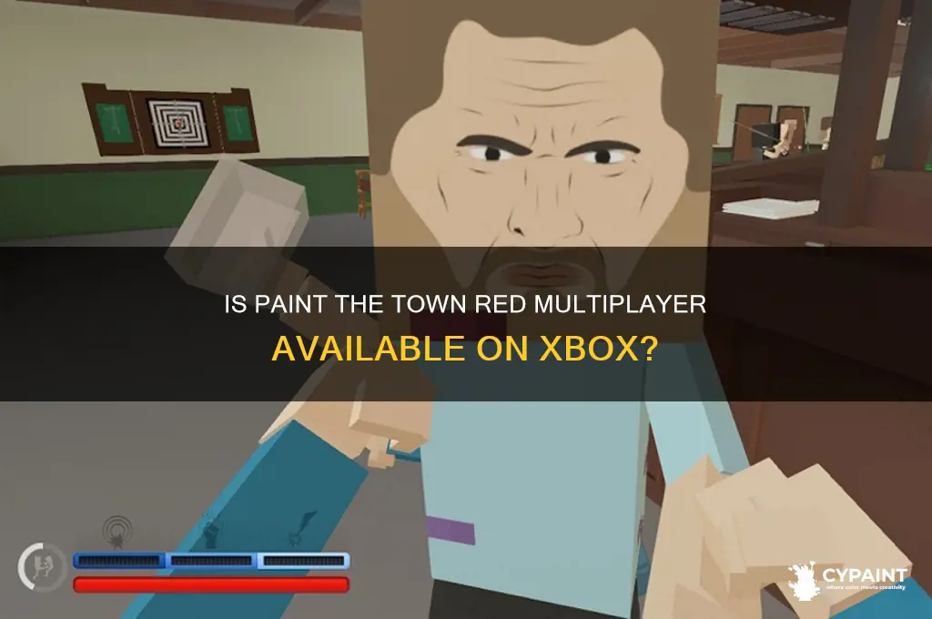 is paint the town red multiplayer on xbox