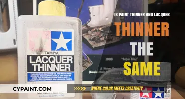Paint Thinner vs. Lacquer Thinner: Understanding the Key Differences