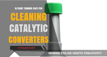 Is Paint Thinner Safe for Cleaning Catalytic Converters?