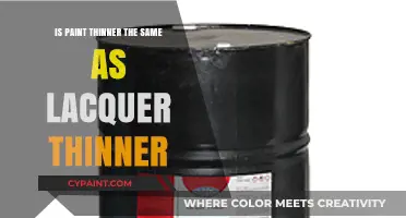 Paint Thinner vs. Lacquer Thinner: Understanding the Key Differences