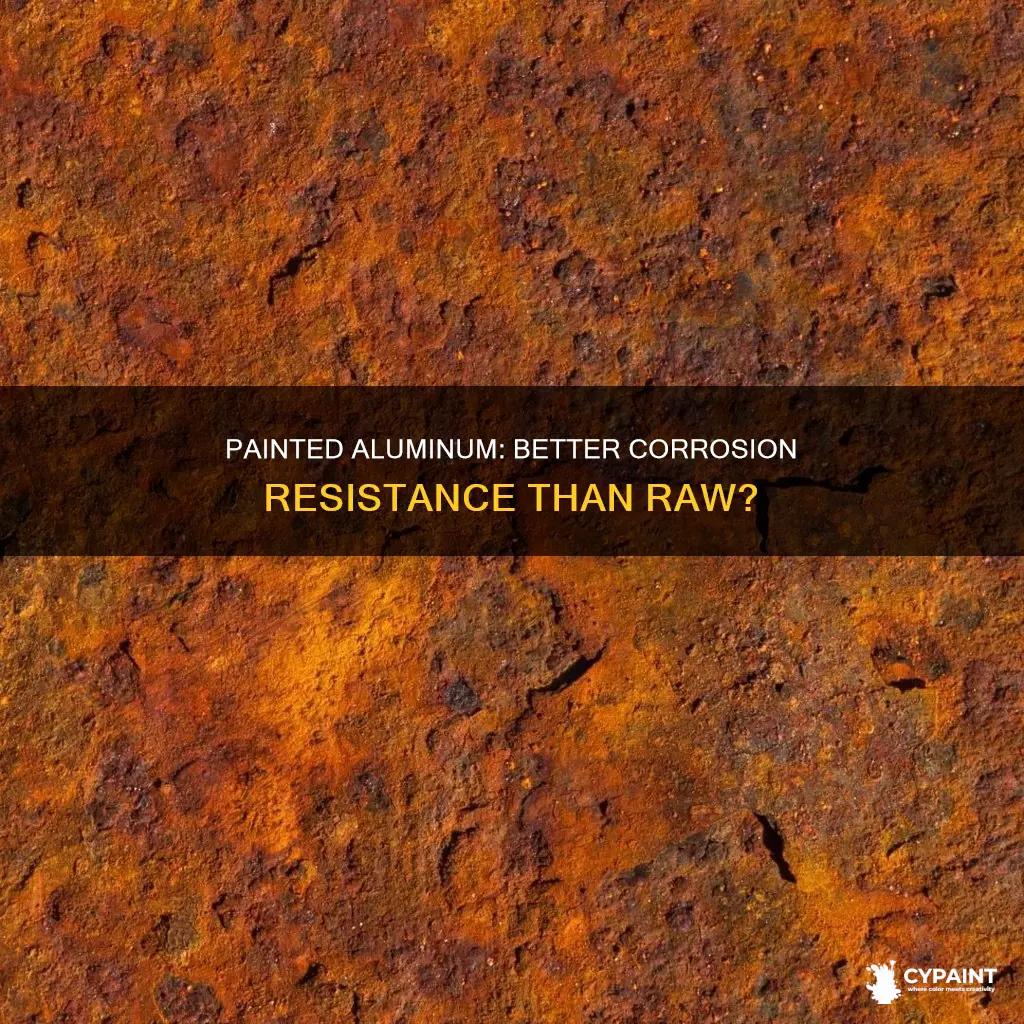 is painted aluminum more corrosion resistant than raw aluminum