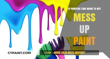 How Painters' Tape Prevents Paint Messes