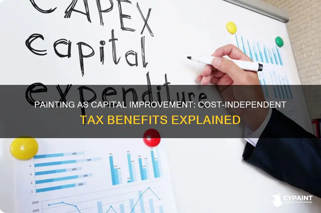 is painting a capital improvement regardless of cost