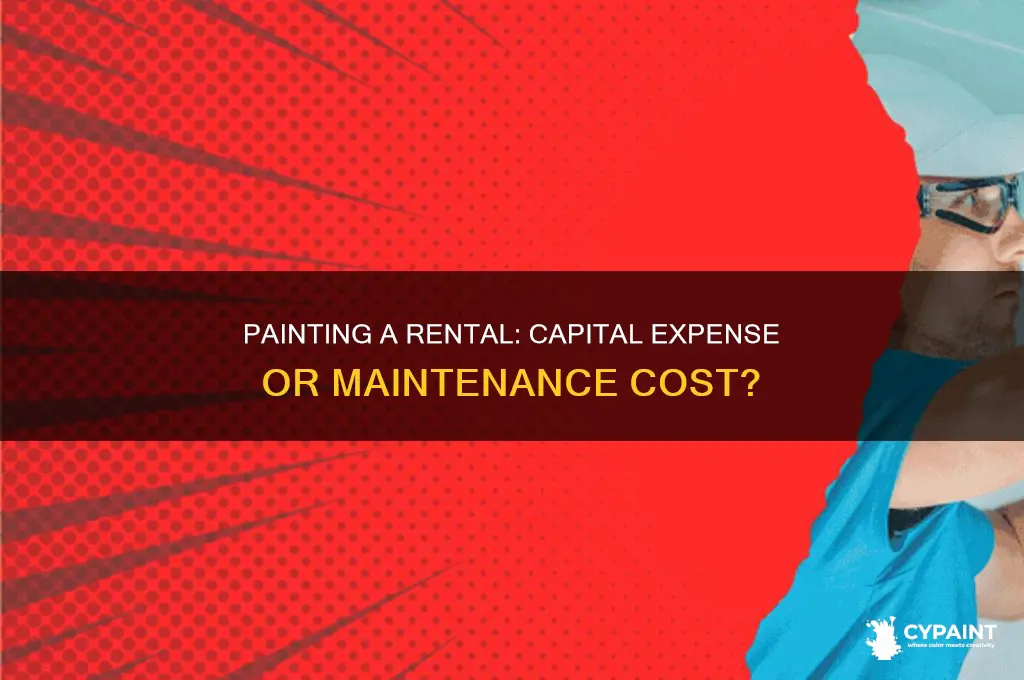 is painting a rental property a capital expense
