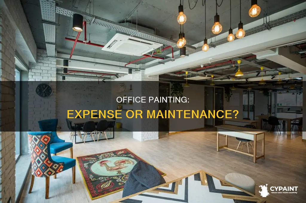is painting a small office office expenses or maintenance