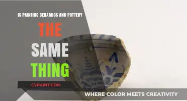 Painting Ceramics vs. Pottery: Understanding the Artistic Differences