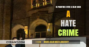 Painting Over BLM: Free Speech or Hate Crime?